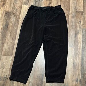 Studio Works Black Velvet Jumpsuit